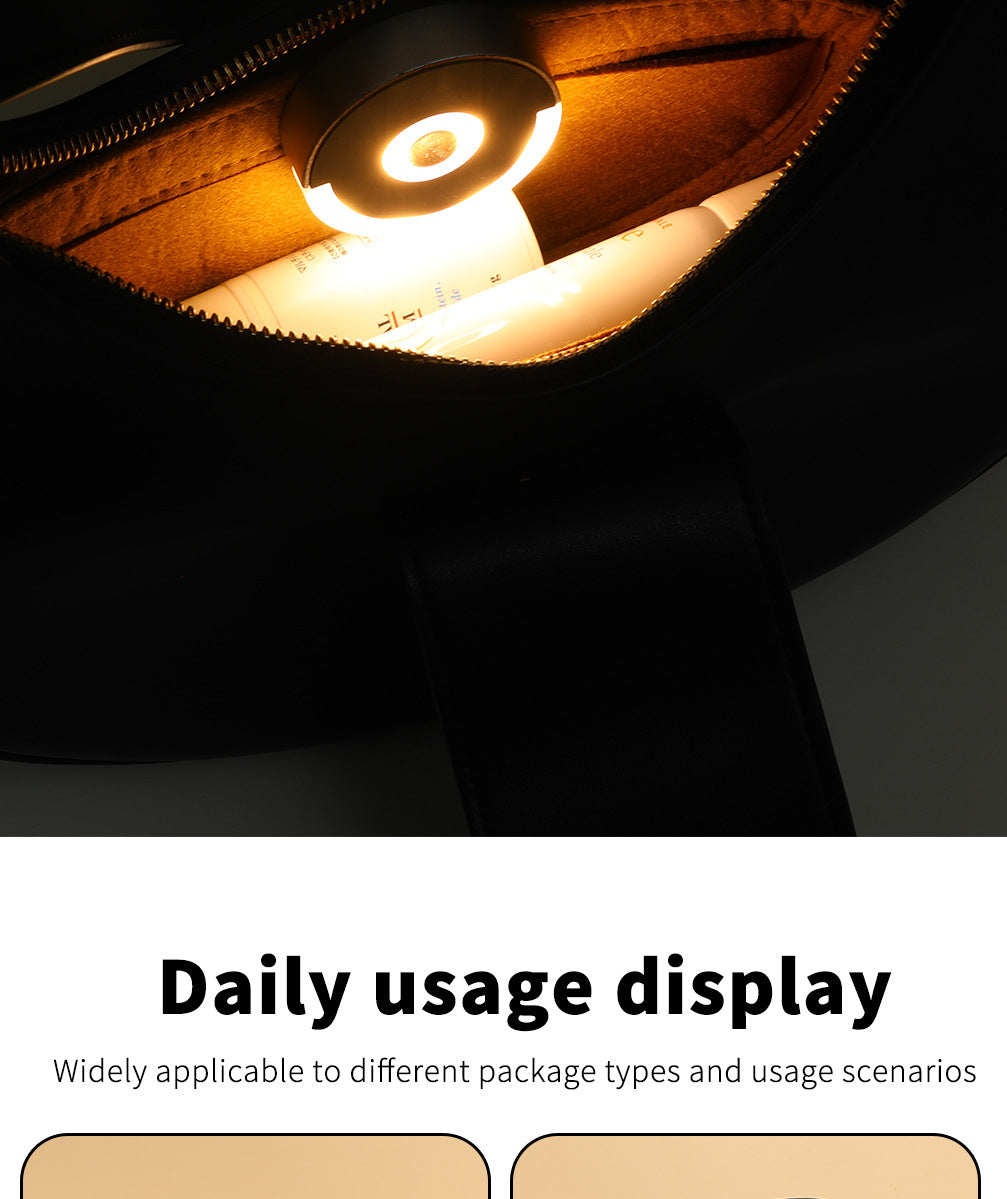Touch Long Endurance KTV Bar Compact Vag Light Creative DIY Lighting LED Light Goddess Exquisite Gift Circular Bag Light Outdoo