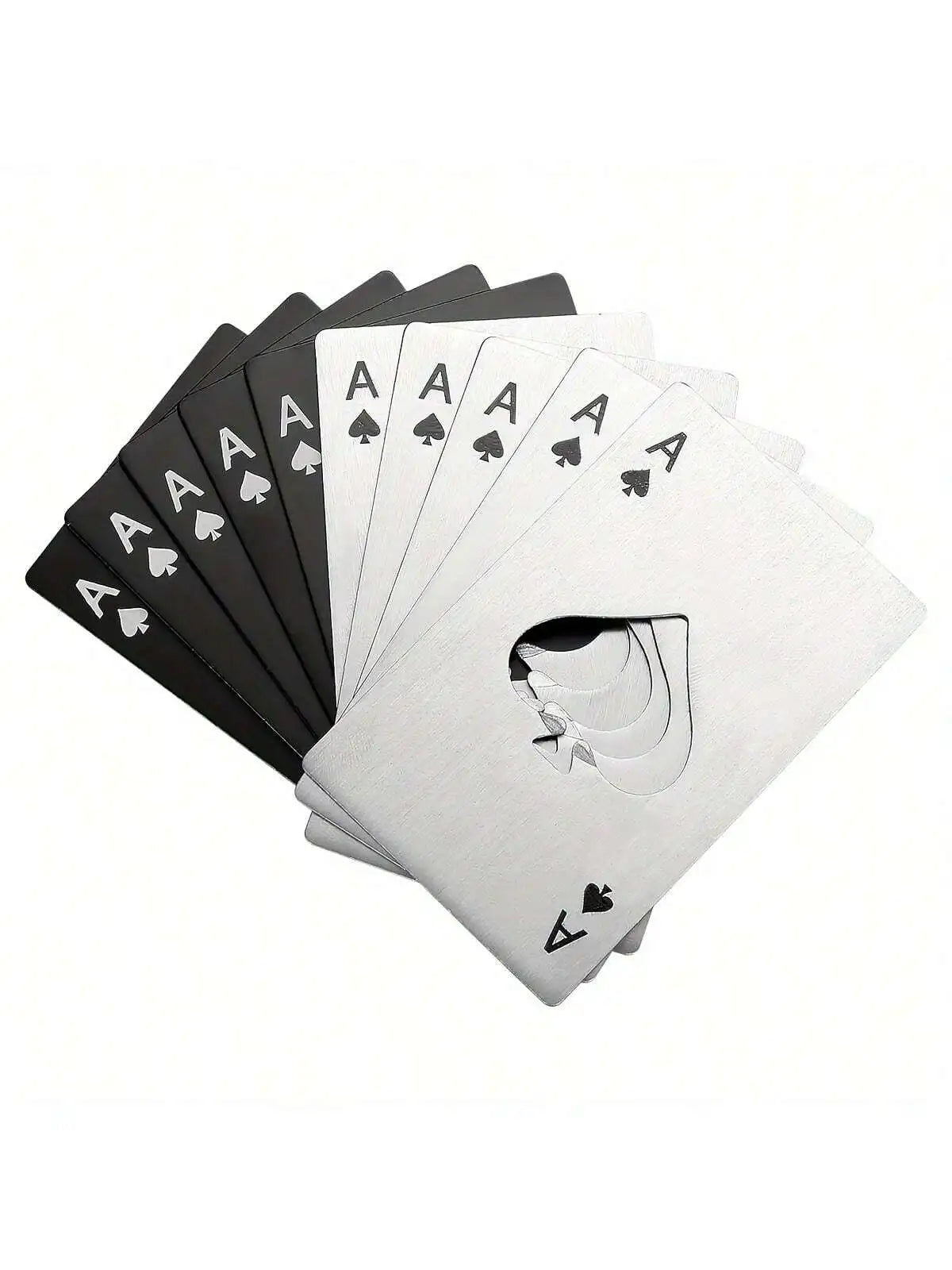 Stainless Steel Spades A Winemaker Bottle Opener Playing Cards Bottle Opener Credit Card Beer Bottle Opener