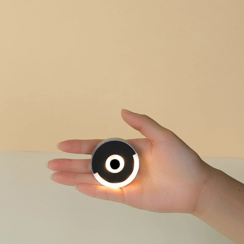 Touch Long Endurance KTV Bar Compact Vag Light Creative DIY Lighting LED Light Goddess Exquisite Gift Circular Bag Light Outdoo