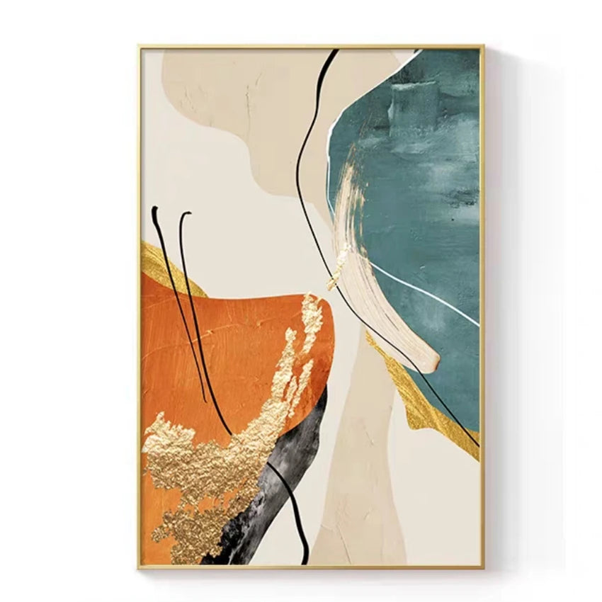 Five Art 100% Handmade Oil Painting Canvas Wall Art Oil Paintings Canvas Abstract Art Home Decoration Wall Pictures No Framed