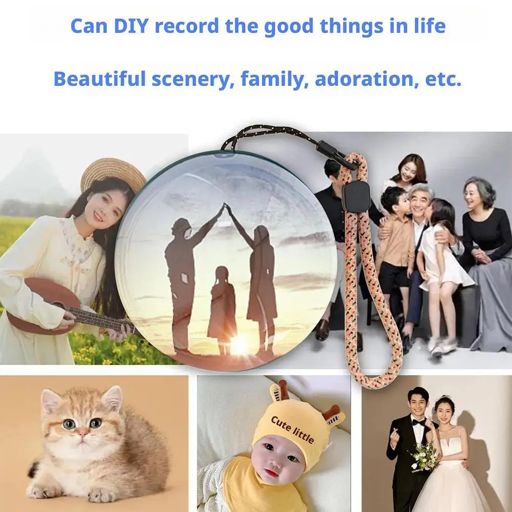 3D Crystal Ball Video Player Audio Video Display Electronic Ball Memory Ball