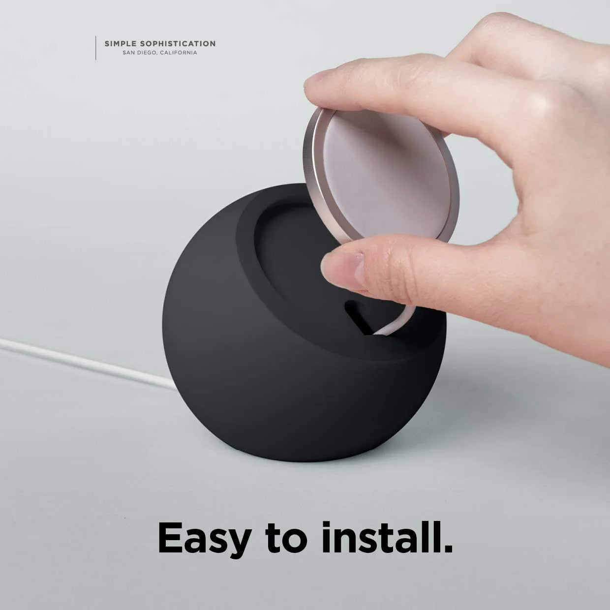 Magnetic Wireless Charging Desk Ball Shape Silicone Holder Stand For Magsafe APPLE iPhone 15 14 13 12 Pro Charger Dock Station
