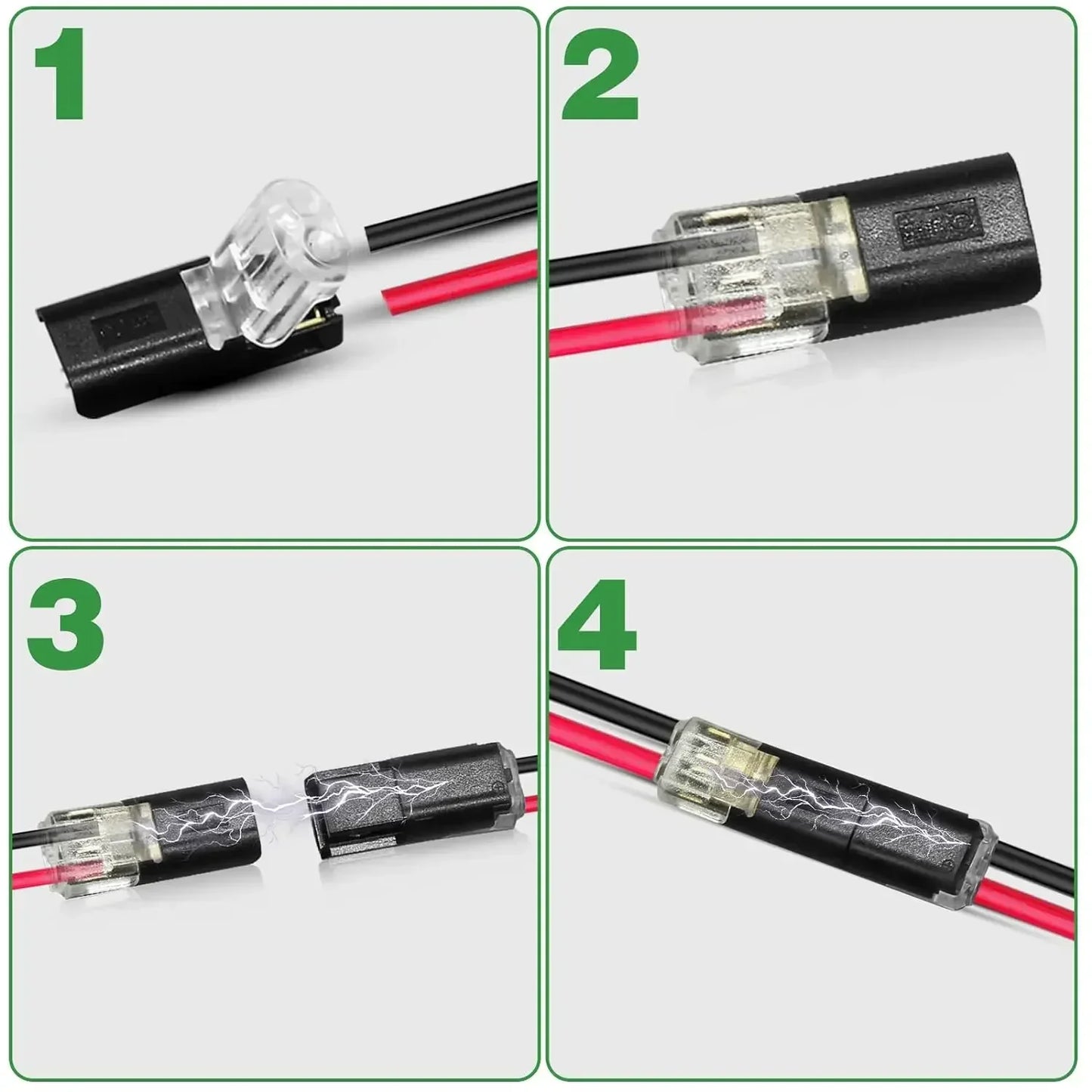 2 Pin Way Plug Waterproof Electrical Connector Car Wire Cable Automotive Electrical Connector Strip Terminal Connection NEW