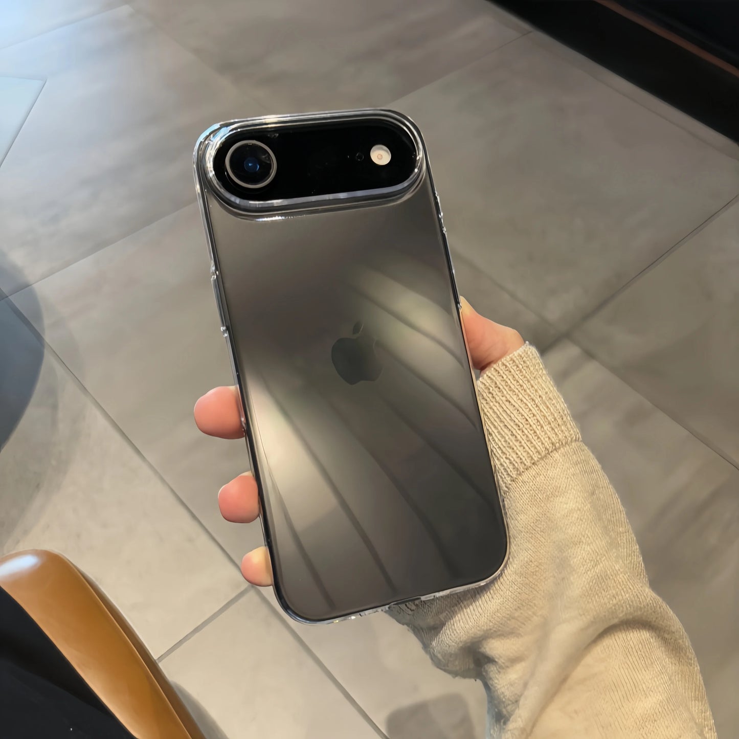 Luxury Hard Transparent Hard Plastic Case for iPhone 17 Air 16 15 14 Plus 13 12 11 Pro Max Clear Ultra Thin Slim Glossy Cover