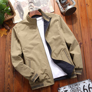 Men's Reversible Stand-Collar Casual Jacket