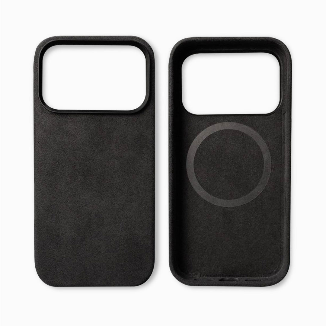 Alcantara Magnetic Phone Case – Shockproof Protective Cover for iPhone 17 Series