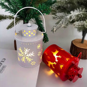LED Christmas Candle Lanterns – Flameless Nordic Style Decorative Lights