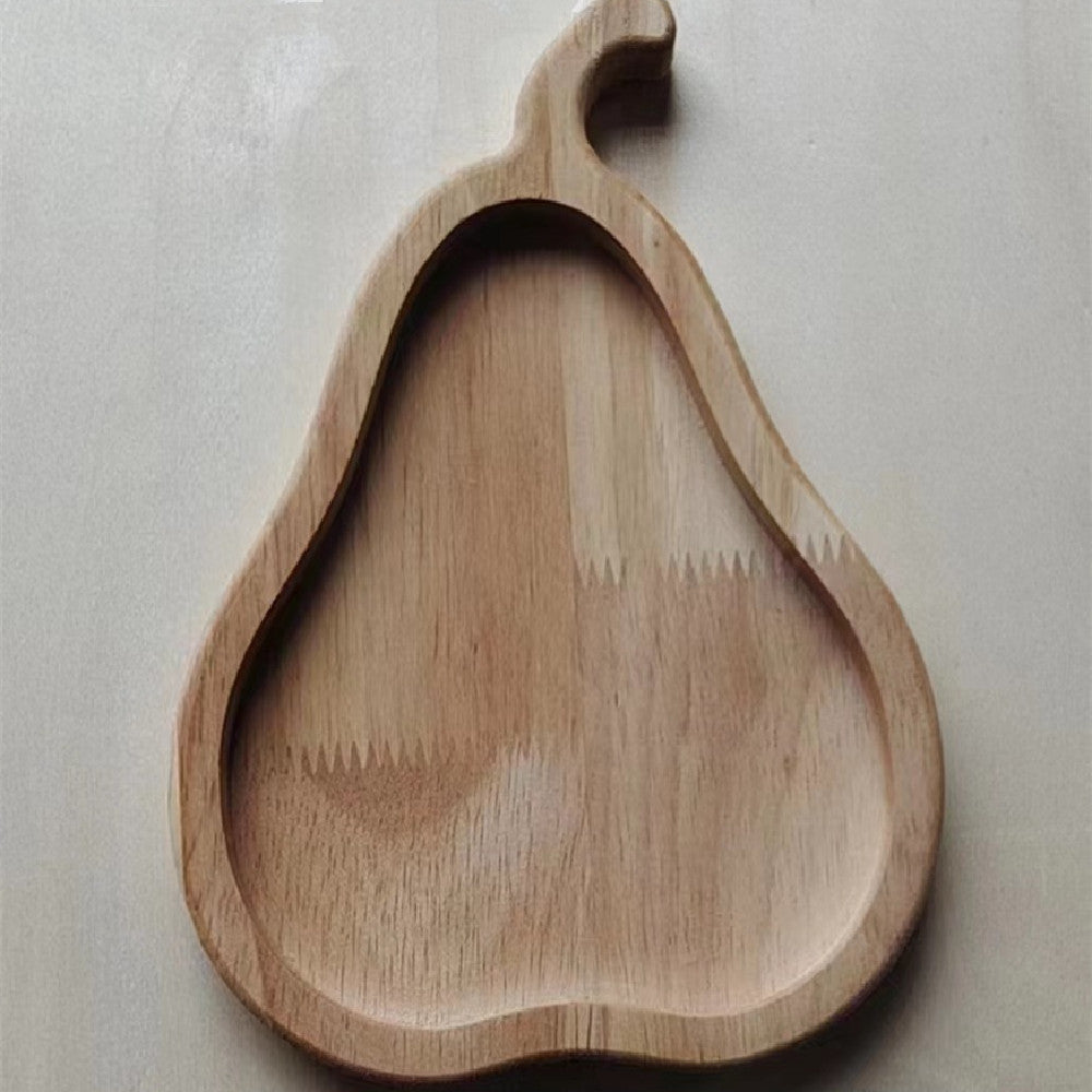 Wooden Snack Tray Set – Fruit & Animal Shaped Serving Trays