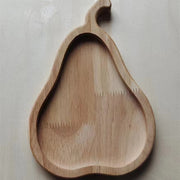 Wooden Snack Tray Set – Fruit & Animal Shaped Serving Trays