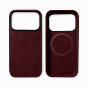 Alcantara Magnetic Phone Case – Shockproof Protective Cover for iPhone 17 Series