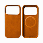 Alcantara Magnetic Phone Case – Shockproof Protective Cover for iPhone 17 Series