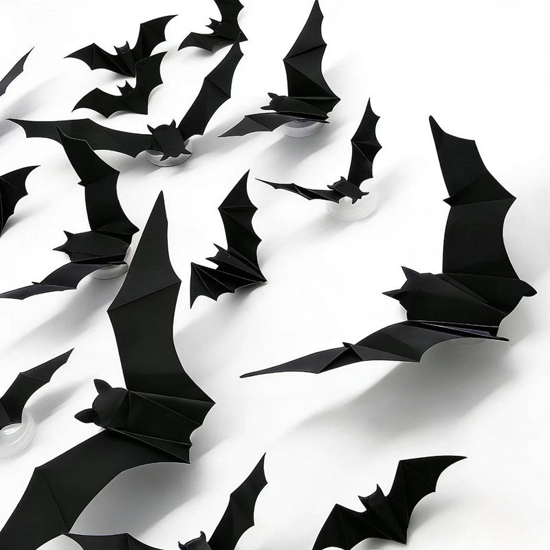 3D LED Bat Wall Decorations – Halloween Party Lights