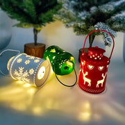 LED Christmas Candle Lanterns – Flameless Nordic Style Decorative Lights