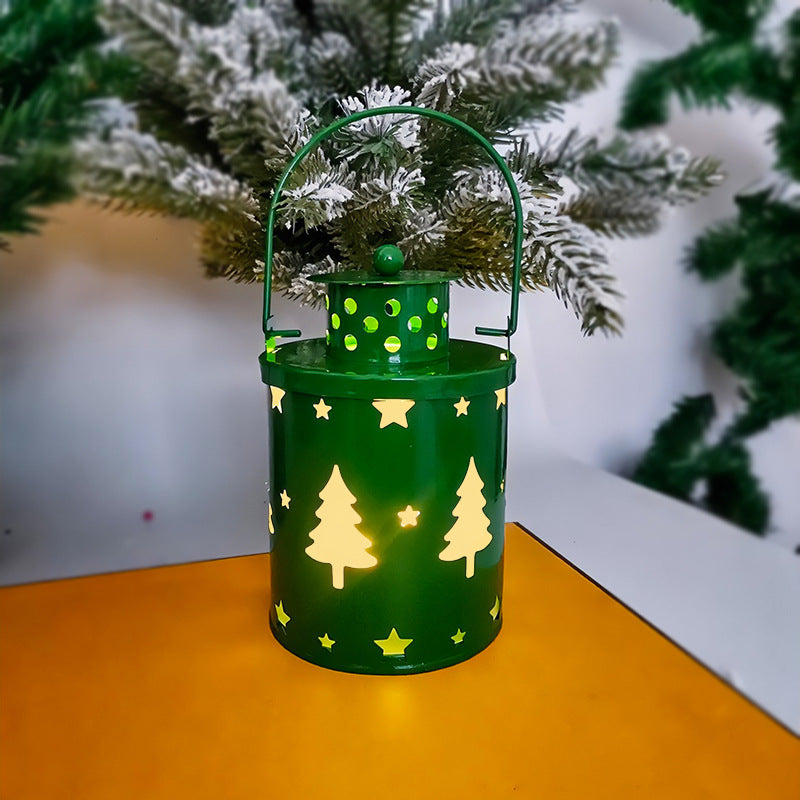 LED Christmas Candle Lanterns – Flameless Nordic Style Decorative Lights