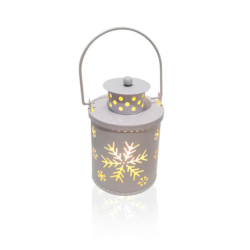 LED Christmas Candle Lanterns – Flameless Nordic Style Decorative Lights