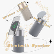3-in-1 Wireless Charger, Bluetooth Speaker & Touch Lamp