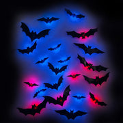 3D LED Bat Wall Decorations – Halloween Party Lights