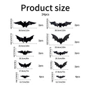3D LED Bat Wall Decorations – Halloween Party Lights