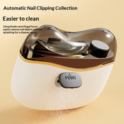 Electric Nail Clipper – Quiet Rechargeable Trimmer, Safe No-Pinch for Fingers & Toes