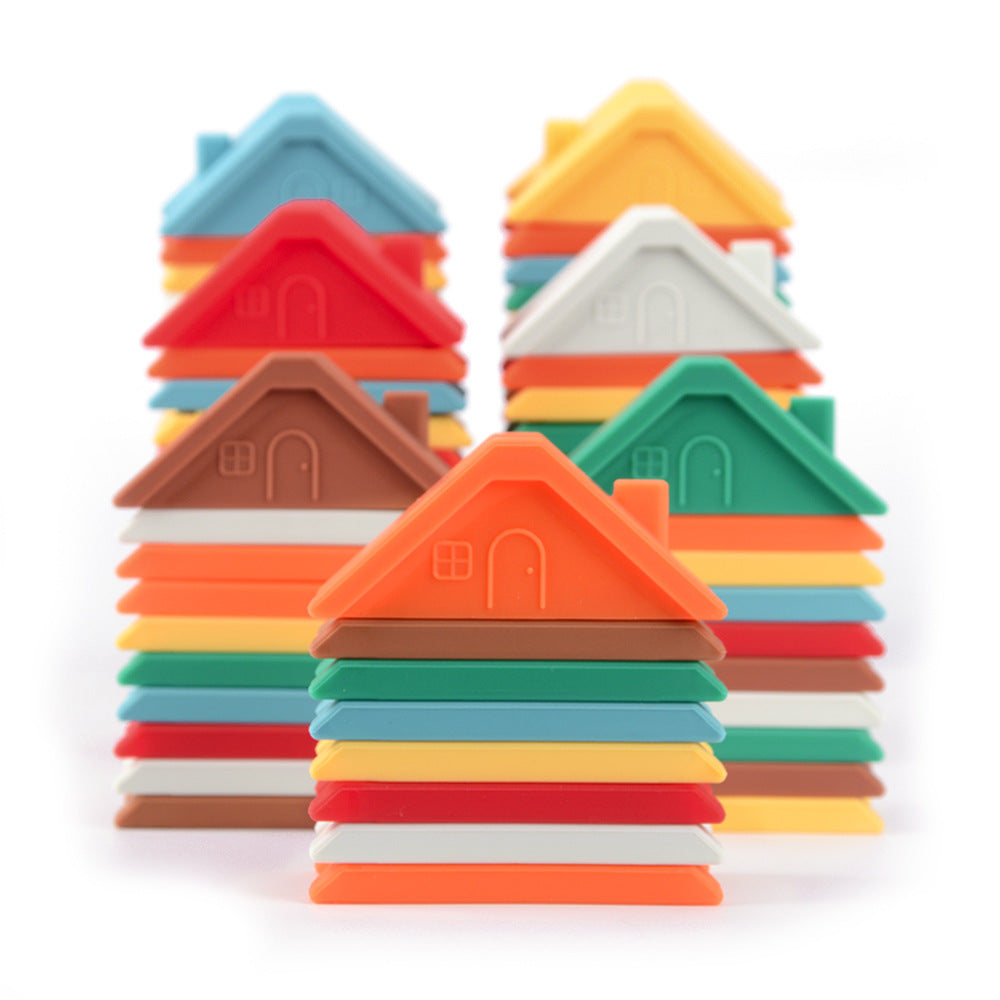 Silicone Stacking Building Blocks Set
