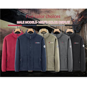 2026 Hot Functional Couple's Outdoor Fleece Jacket - Winter Warm Thickened Polar Fleece Zip-Up Hoodie Coat for Men & Women