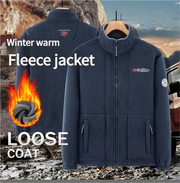 2026 Hot Functional Couple's Outdoor Fleece Jacket - Winter Warm Thickened Polar Fleece Zip-Up Hoodie Coat for Men & Women