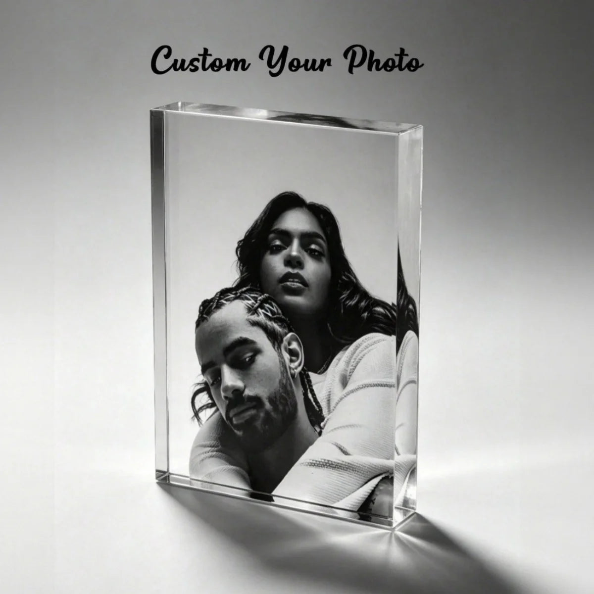 Personalised Photo Acrylic Plaque – Custom Birthday Gift Keepsake