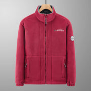 2026 Hot Functional Couple's Outdoor Fleece Jacket - Winter Warm Thickened Polar Fleece Zip-Up Hoodie Coat for Men & Women