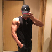Men's Sleeveless Bodybuilding Tank Top – Quick-Dry Gym Workout Singlet