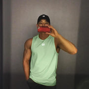 Men's Sleeveless Bodybuilding Tank Top – Quick-Dry Gym Workout Singlet