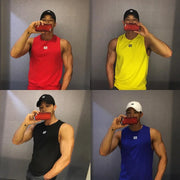 Men's Sleeveless Bodybuilding Tank Top – Quick-Dry Gym Workout Singlet