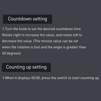 Baseus Magnetic Kitchen Timer Digital Timer Manual Countdown Alarm Clock Mechanical Cooking Timer Cooking Shower Study Stopwatch