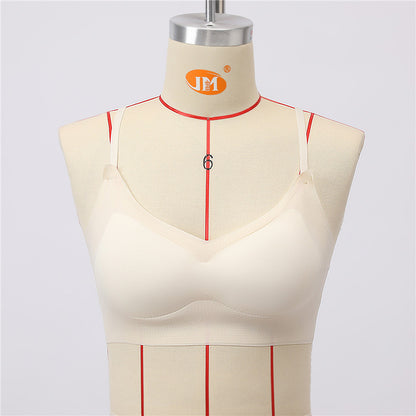 Women Invisible Bra Deep U Plunge Bras Backless Top for Dresses Sexy Lingerie with Transparent Strap Push Up Strapless Underwear