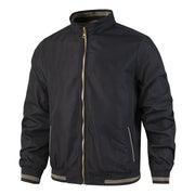 Men's Reversible Stand-Collar Casual Jacket