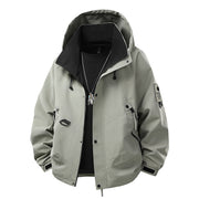 Teen Casual Hooded Jacket - Loose Fit, Unisex