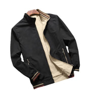 Men's Reversible Stand-Collar Casual Jacket