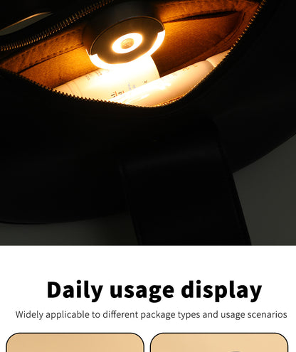 Touch Long Endurance KTV Bar Compact Vag Light Creative DIY Lighting LED Light Goddess Exquisite Gift Circular Bag Light Outdoo
