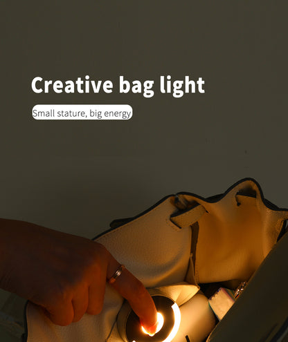Touch Long Endurance KTV Bar Compact Vag Light Creative DIY Lighting LED Light Goddess Exquisite Gift Circular Bag Light Outdoo