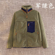 Unisex Polar Fleece Jacket — Thick Lamb-Velvet Winter Coat for Men & Women