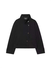 Women's Stand-Collar Short Jacket — Chic Street-Style Winter Coat