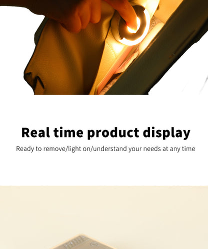 Touch Long Endurance KTV Bar Compact Vag Light Creative DIY Lighting LED Light Goddess Exquisite Gift Circular Bag Light Outdoo