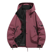Teen Casual Hooded Jacket - Loose Fit, Unisex