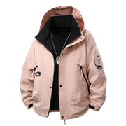 Teen Casual Hooded Jacket - Loose Fit, Unisex