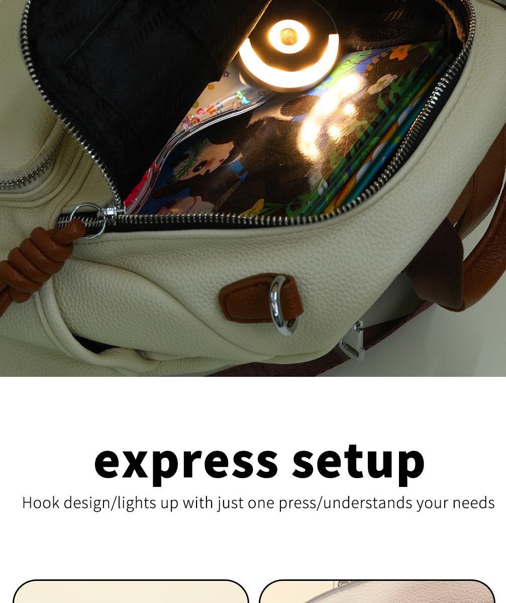 Touch Long Endurance KTV Bar Compact Vag Light Creative DIY Lighting LED Light Goddess Exquisite Gift Circular Bag Light Outdoo