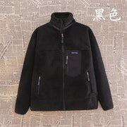 Unisex Polar Fleece Jacket — Thick Lamb-Velvet Winter Coat for Men & Women