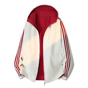 Men's Reversible Hooded Jacket - Two Looks in One