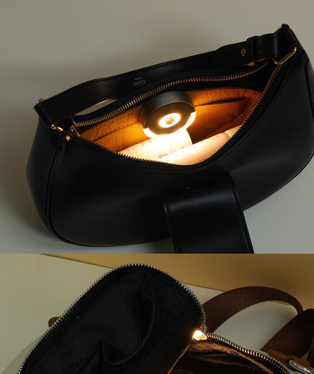 Touch Long Endurance KTV Bar Compact Vag Light Creative DIY Lighting LED Light Goddess Exquisite Gift Circular Bag Light Outdoo