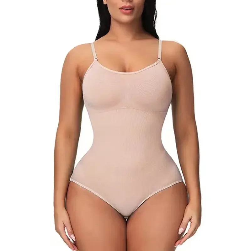 Women's Seamless Shaping Bodysuit – Tummy Control, Butt-Lifting