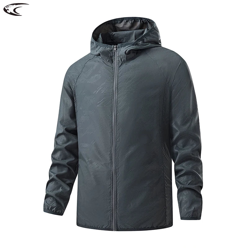 LNGXO Waterproof Hiking Jacket – Quick-Dry Windbreaker, Unisex
