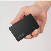 Rechargeable Wallet Tracker Card for Apple Find My